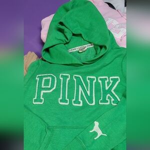 Pink hoodie